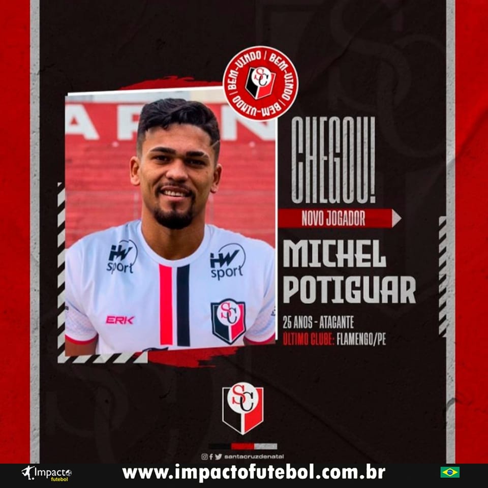 Negocio Fechado! Michel Potiguar é do Santa Cruz de Natal-RN