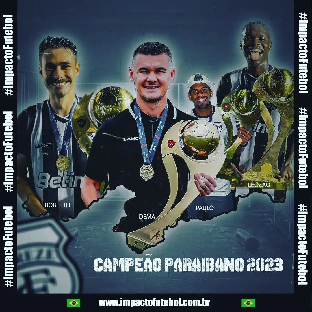 É Campeão!!! Treze-PB Campeão Paraibano 2023.
