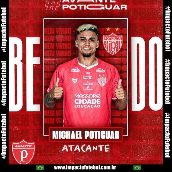 Negocio Fechado! Michel Potiguar (Atacante) é do Potiguar-RN