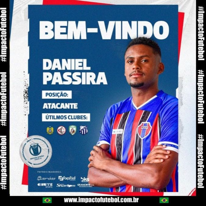 Negocio Fechado! Daniel Passira (Centroavante) no Maranhão-MA