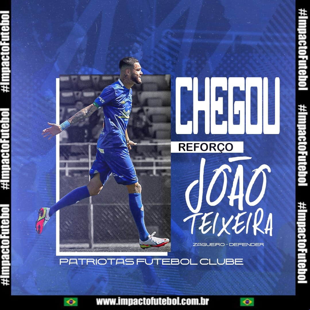 Negocio Fechado! João Teixeira (Canhoto) é do Patriotas-PR
