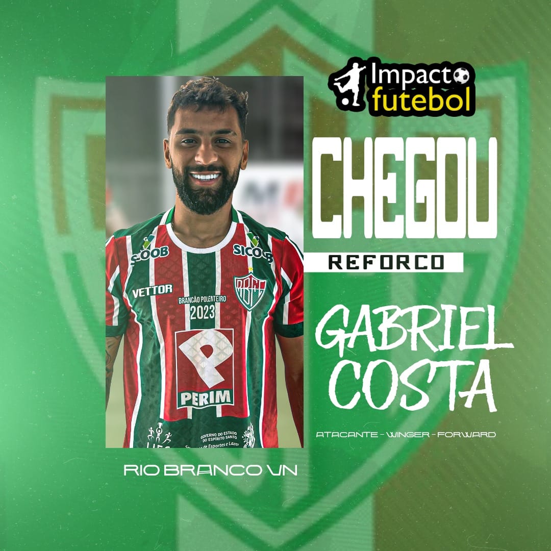 Negocio Fechado! Gabriel Costa chegou e já marcou 2x