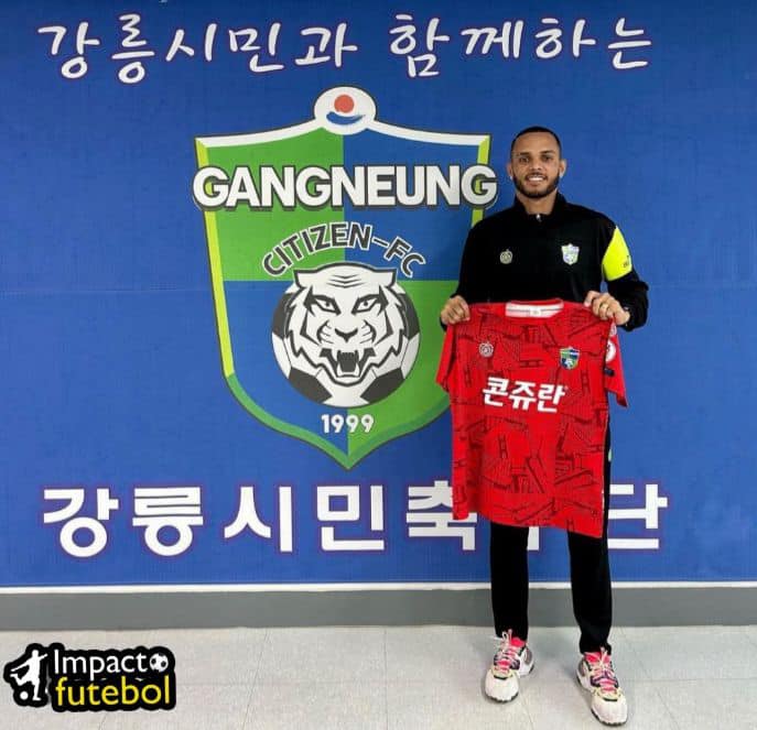 Negocio Internacional! Careca assina no Gangneung da Korea