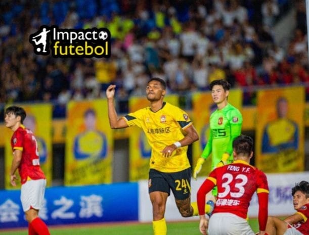 Tem Gol!!! Wesley Tanque faz seu primeiro GOL na China