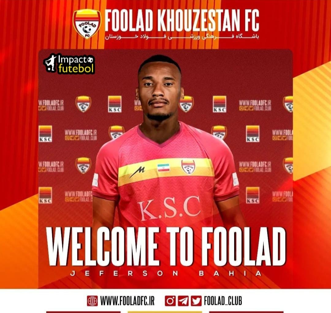 Negocio Internacional! Jeferson Bahia acerta com Foolad do Irã
