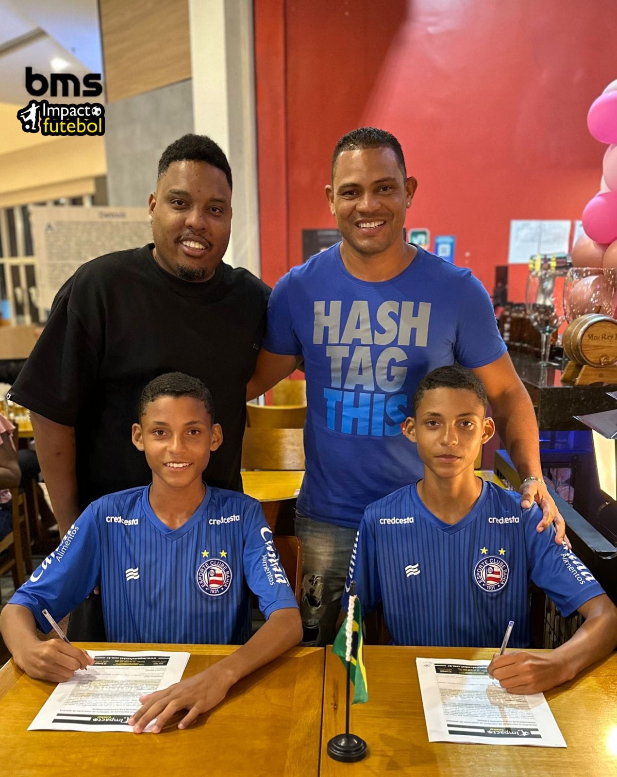Os Atletas Impacto do Bahia-BA - João Victor e João Gabriel