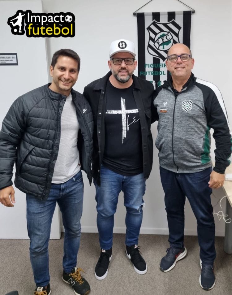 Reunião! Sócio José Neto em visita ao Figueirense-SC