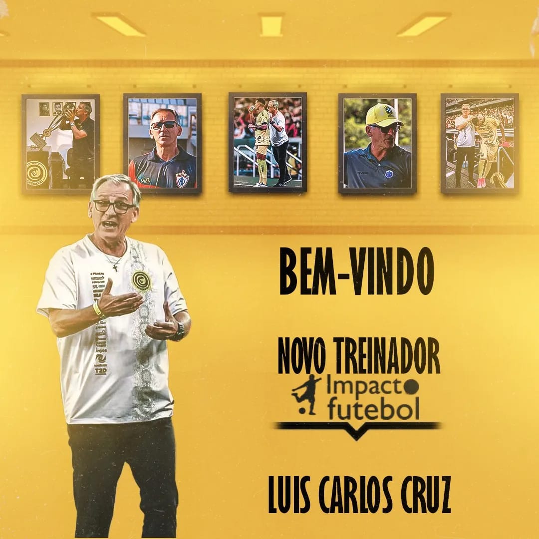 Novo treinador Impacto - Luis Carlos Cruz