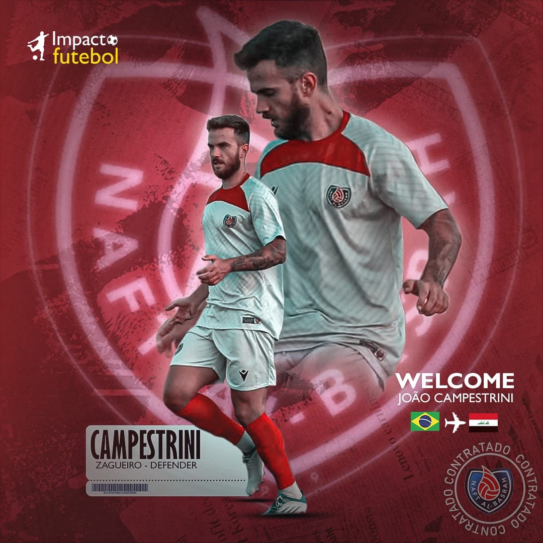Negocio Internacional! Campestrini (Zagueiro) no Iraq