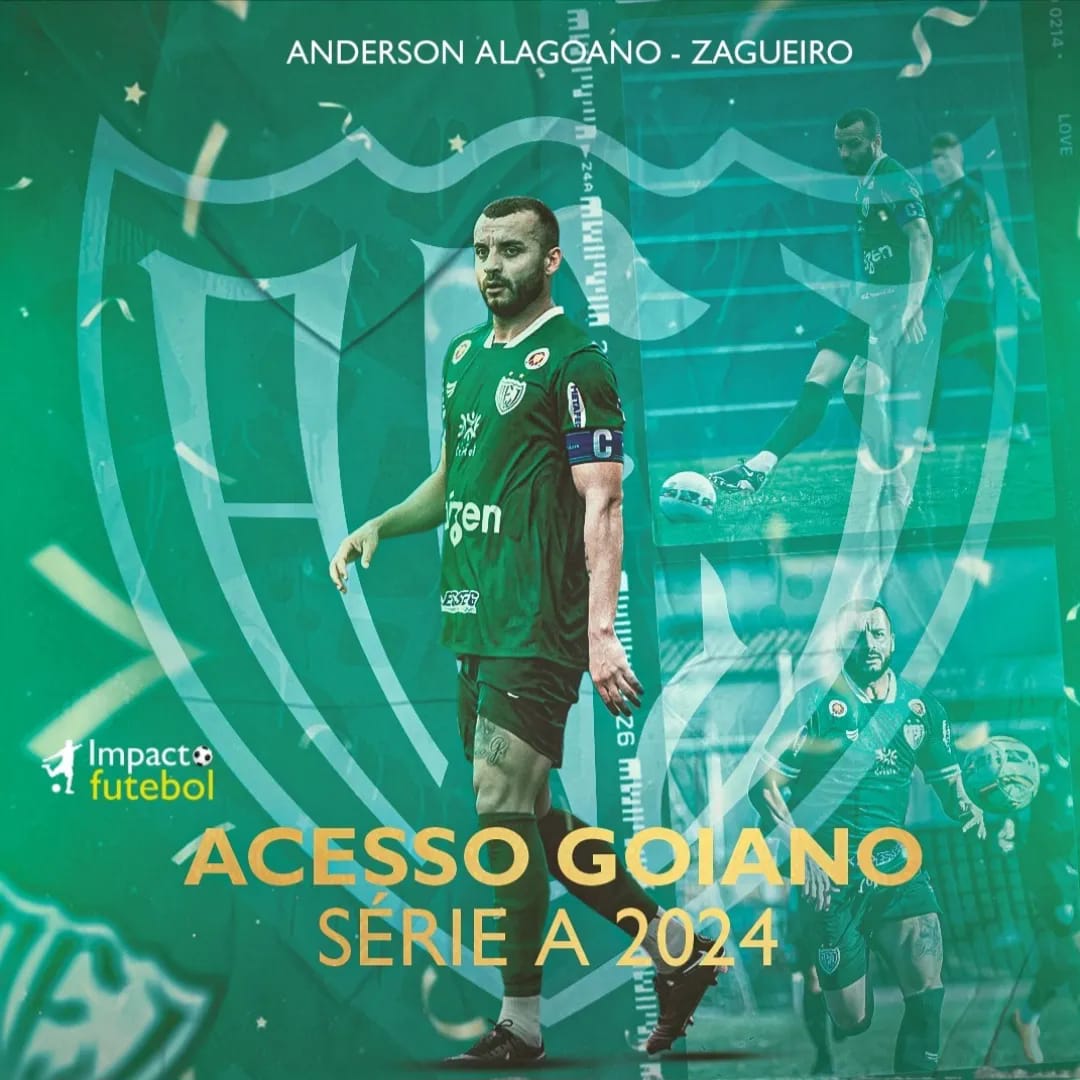 Acesso Goiano com Gols! Anderson Alagoano (Zagueiro)