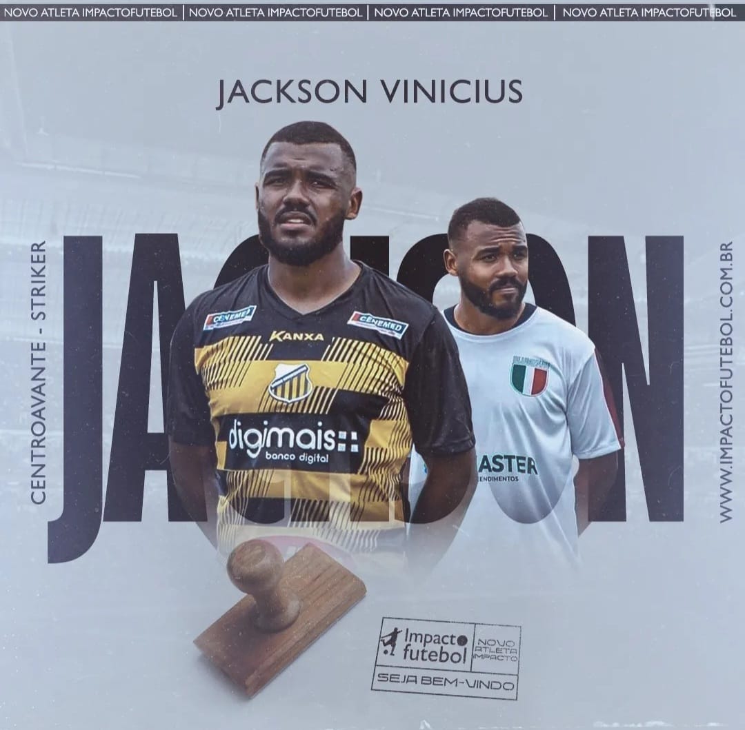 Novo Atleta Impacto - Jackson - Centroavante
