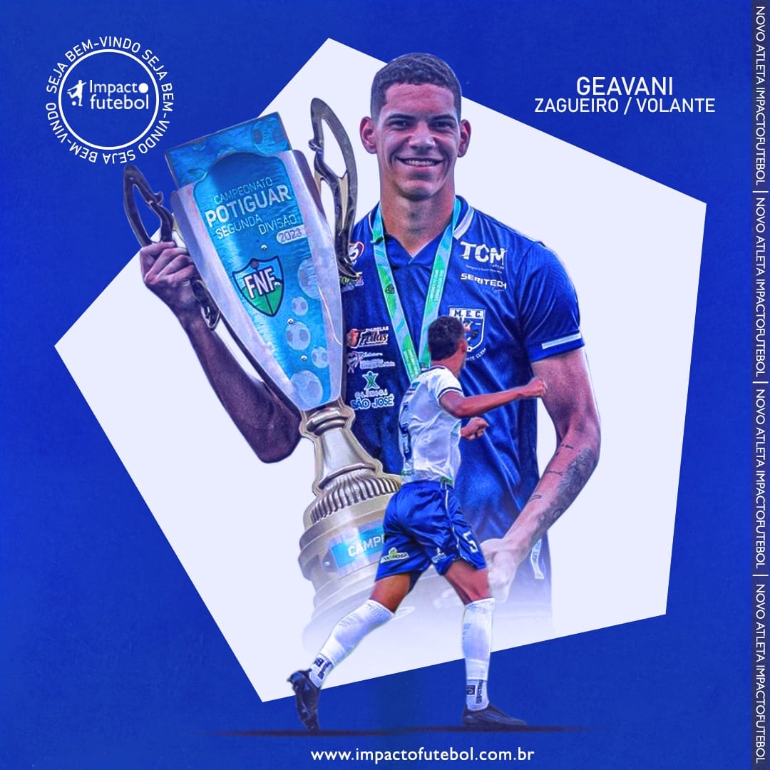 Novo Atleta Impacto - Geovani (Volante e Zagueiro) 22 anos