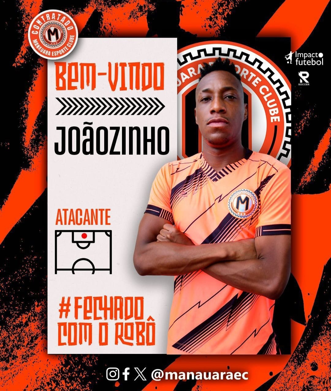 Negocio Fechado! Joãozinho assina no Manauara-AM