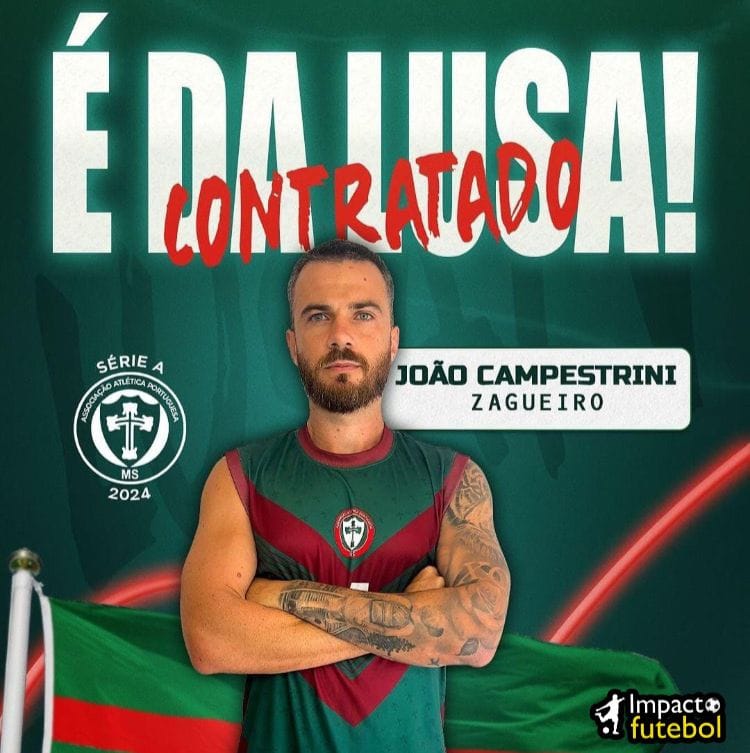 Negocio Fechado! Campestrini (Zagueiro) é da Lusa-MS