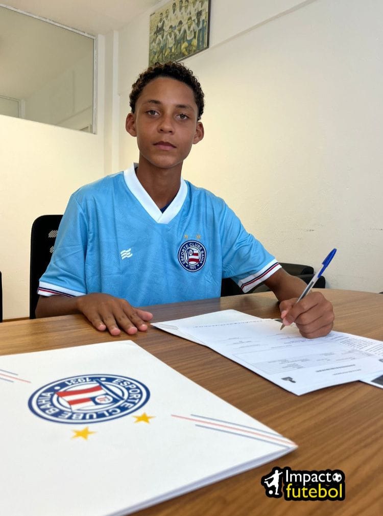 Negocio Fechado! João Victor é do Bahia-BA