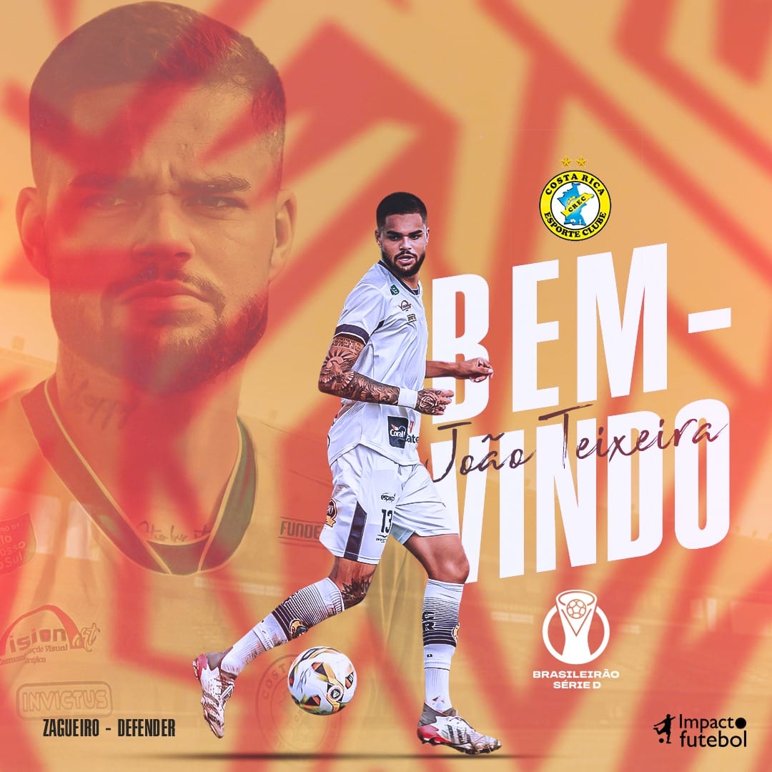 Negocio Fechado! João Teixeira volta ao Costa Rica-MS