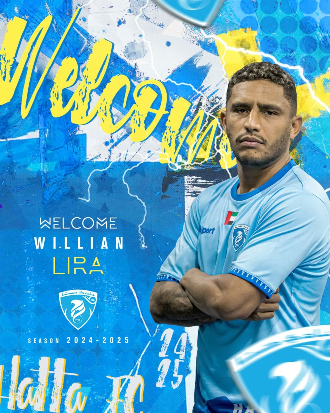 Negócio Internacional! Willian Lira é do Hatta FC dos Emirados