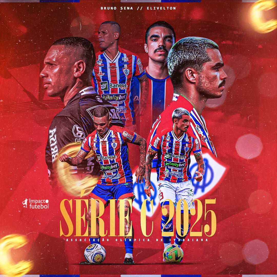 Acesso!!! Brasileirão Série C!!! Itabaiana-SE com atletas Impacto