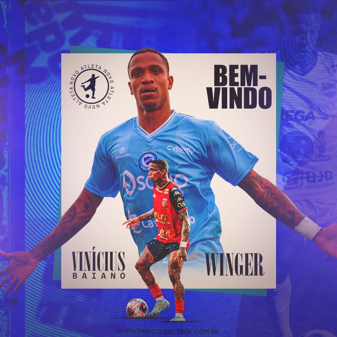Novo atleta Impacto! Vinicius Baiano - Atacante