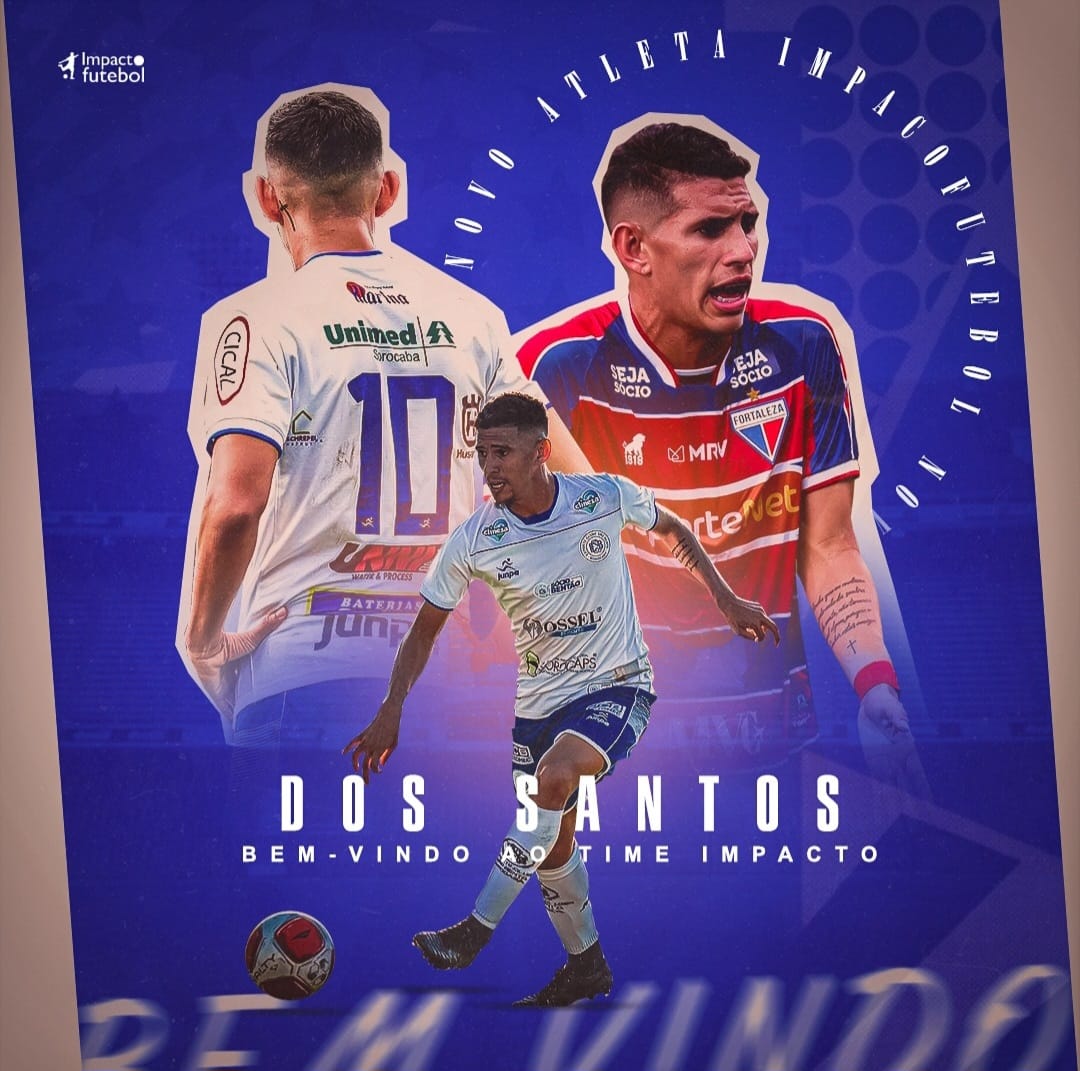 Novo atleta Impacto! Dos Santos agora é atleta Impacto