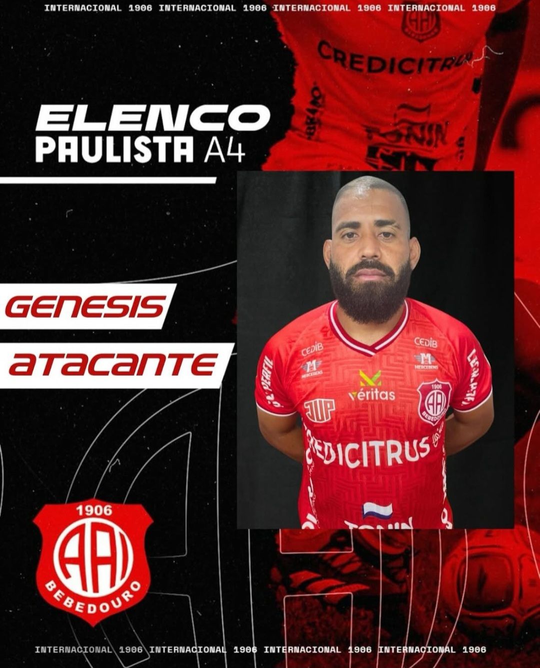 Negócio Fechado! Genesis assina com Inter de Bebedouro-SP
