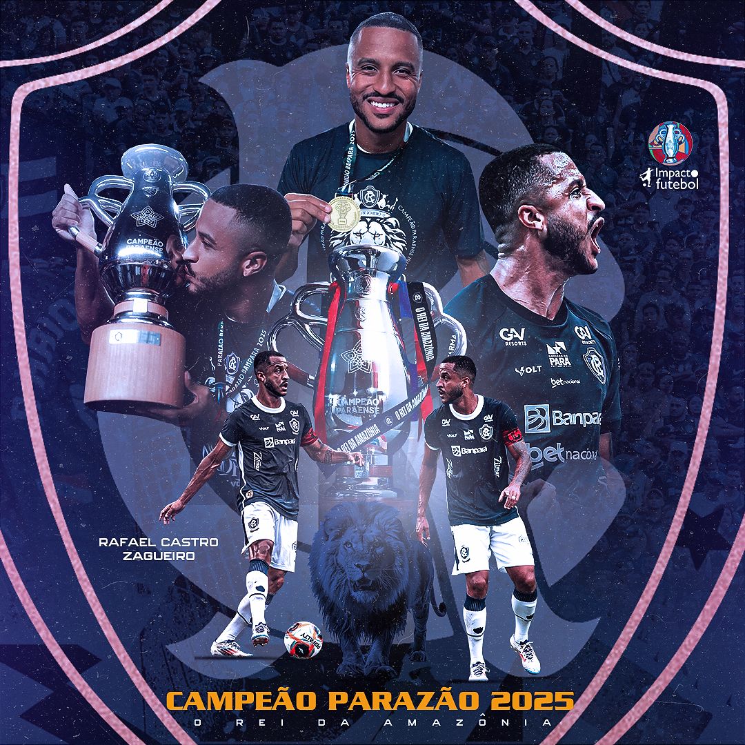 É Campeão!!! Rafael Castro com o Remo-PA