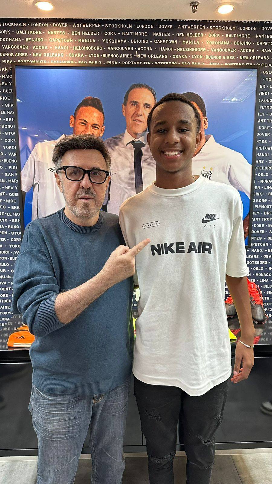 Novo atleta Impacto! Impacto, LG Sports e Wagner Ribeiro