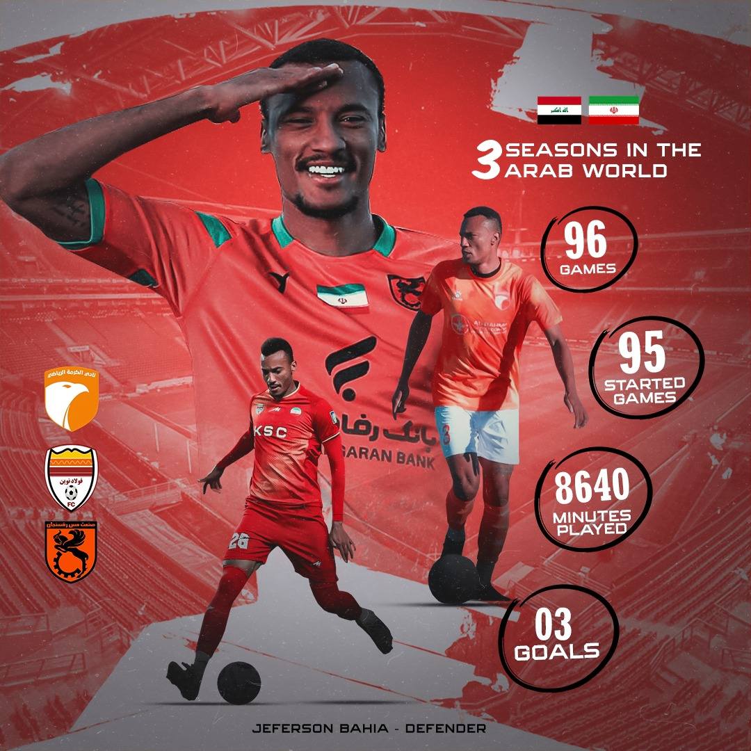 Destaque! Jeferson Bahia no Mundo Árabe