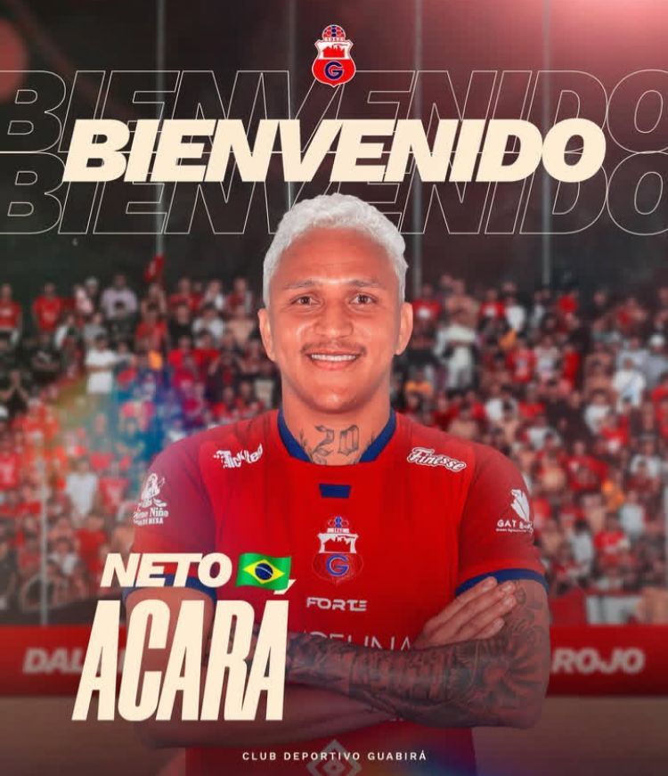 Negócio Internacional! Neto Acará assina com Guabira - Bolivia