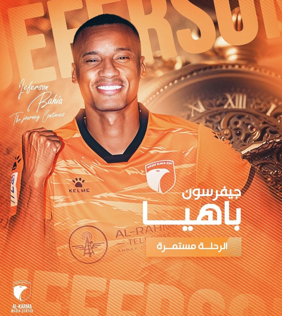Negócio Internacional! Jeferson Bahia renova no Al Karma - Iraq