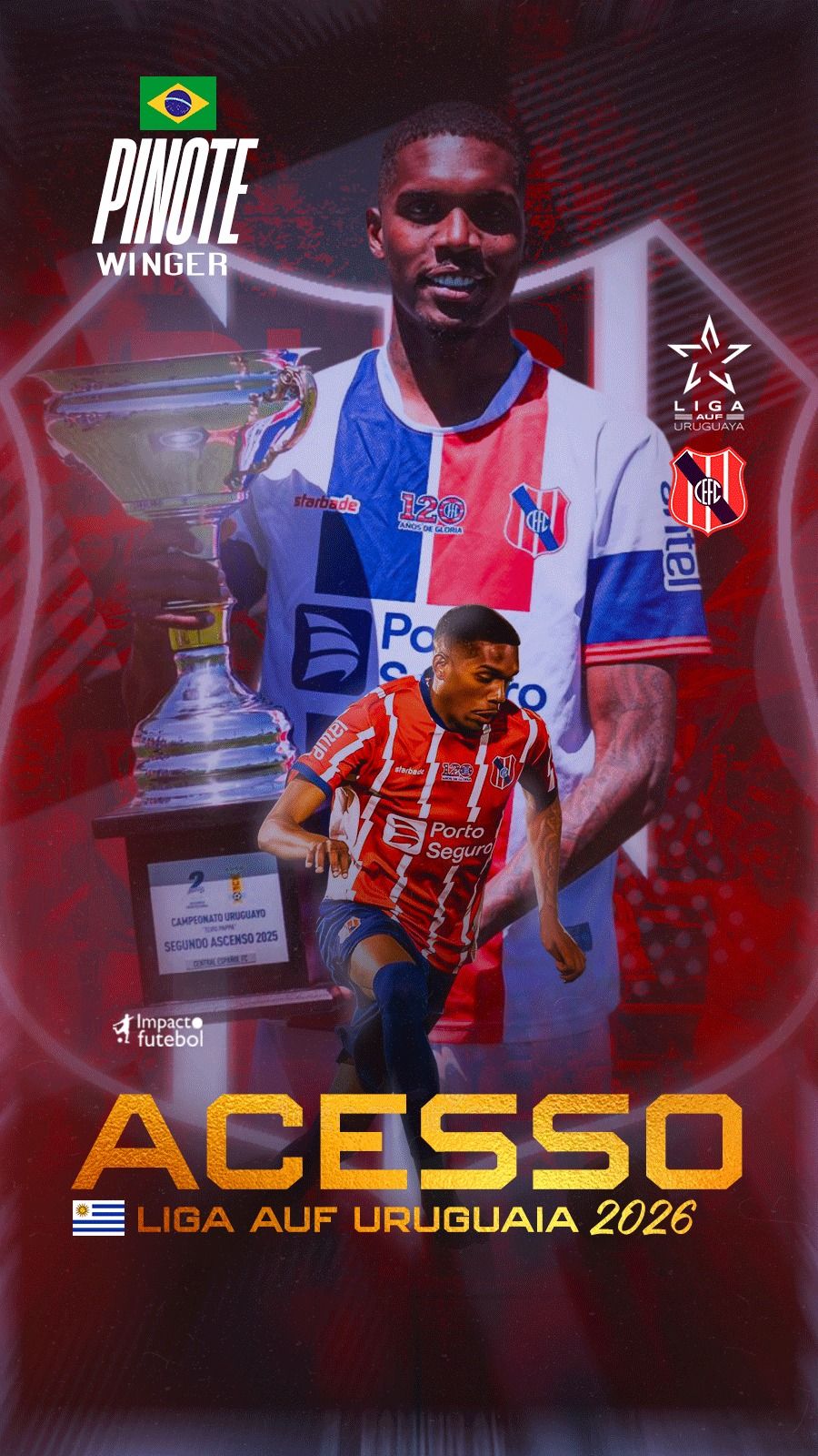 Acesso!!! Central Español na Série A do Uruguai