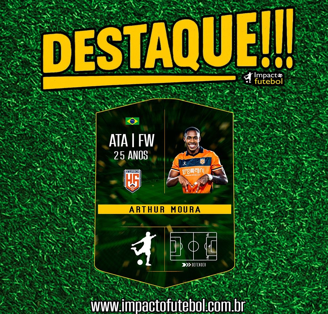 Destaque! Arthur Moura na primeira temporada na Korea